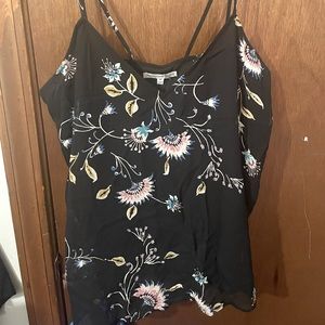 Rebecca Minkoff spaghetti strap blouse shirt nwt Medium